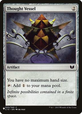 Thought Vessel (C15) card from The List Reprints