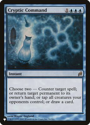 Cryptic Command (LRW) card from The List Reprints