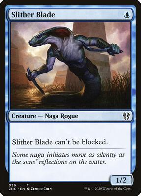 Slither Blade card from Commander: Zendikar Rising