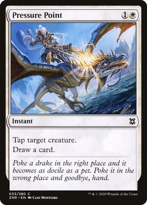 Pressure Point card from Zendikar Rising