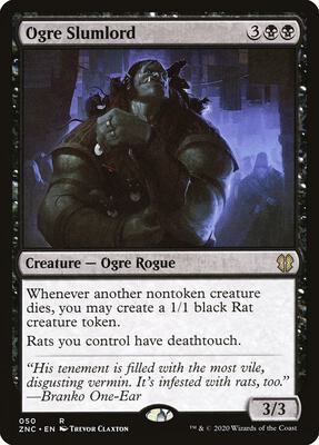 Ogre Slumlord card from Commander: Zendikar Rising