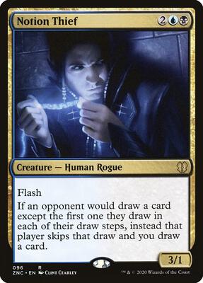 Notion Thief card from Commander: Zendikar Rising