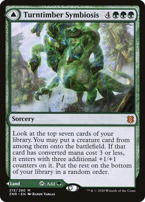 Turntimber Symbiosis card from Zendikar Rising