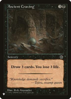 Ancient Craving card from The List Reprints