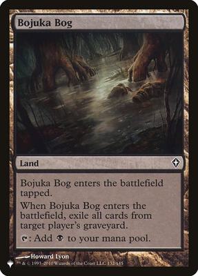 Bojuka Bog (WWK) card from The List Reprints