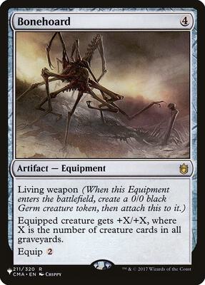 Bonehoard card from The List Reprints