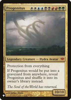Progenitus card from The List Reprints
