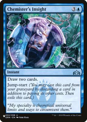 Chemister's Insight card from The List Reprints