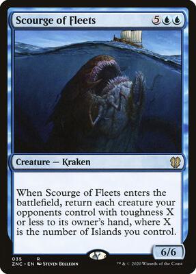 Scourge of Fleets card from Commander: Zendikar Rising