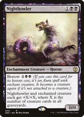 Nighthowler card from Commander: Zendikar Rising