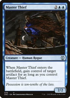 Master Thief card from Commander: Zendikar Rising