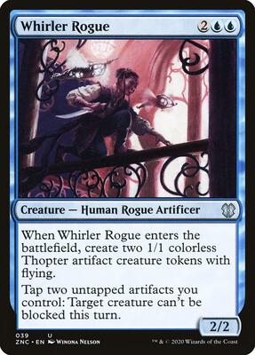 Whirler Rogue card from Commander: Zendikar Rising