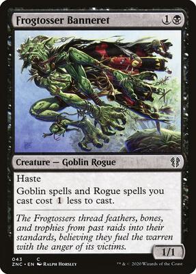Frogtosser Banneret card from Commander: Zendikar Rising