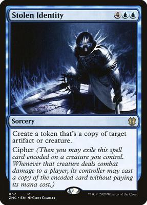 Stolen Identity card from Commander: Zendikar Rising