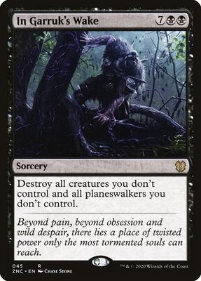 In Garruk's Wake card from Commander: Zendikar Rising