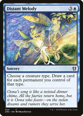 Distant Melody card from Commander: Zendikar Rising