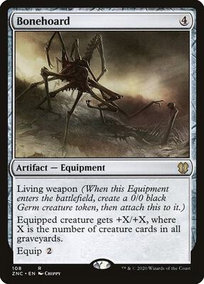 Bonehoard card from Commander: Zendikar Rising
