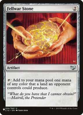 Fellwar Stone (C15) card from The List Reprints