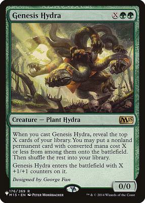 Genesis Hydra card from The List Reprints