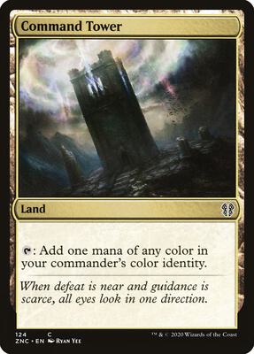 Command Tower card from Commander: Zendikar Rising