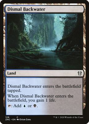Dismal Backwater card from Commander: Zendikar Rising