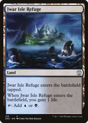 Jwar Isle Refuge card from Commander: Zendikar Rising
