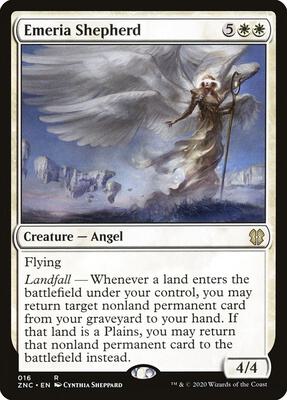 Emeria Shepherd card from Commander: Zendikar Rising