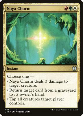 Naya Charm card from Commander: Zendikar Rising