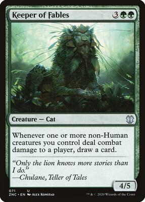 Keeper of Fables card from Commander: Zendikar Rising