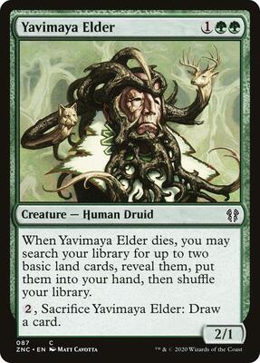 Yavimaya Elder card from Commander: Zendikar Rising