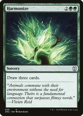 Harmonize card from Commander: Zendikar Rising