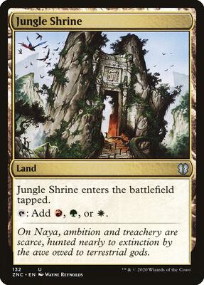 Jungle Shrine card from Commander: Zendikar Rising