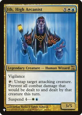 Ith, High Arcanist card from The List Reprints