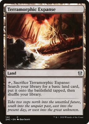 Terramorphic Expanse card from Commander: Zendikar Rising
