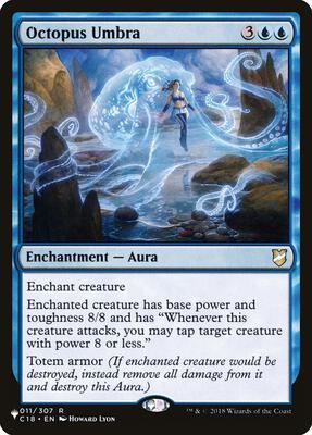 Octopus Umbra card from The List Reprints