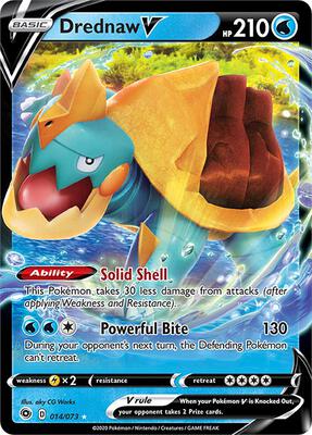 Drednaw V card from Champion's Path