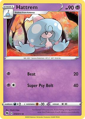 Hattrem card from Champion's Path