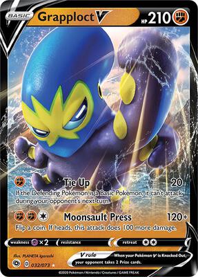 Grapploct V card from Champion's Path