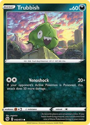 Trubbish card from Champion's Path