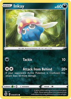 Inkay card from Champion's Path