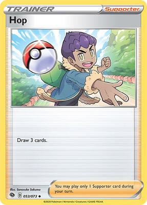 Hop card from Champion's Path