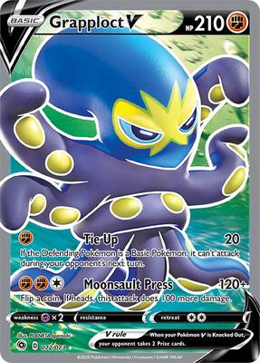 Grapploct V (Full Art) card from Champion's Path