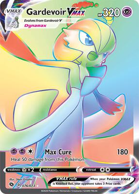 Gardevoir VMAX (Secret) card from Champion's Path