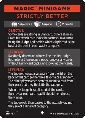 Magic Minigame: Strictly Better card from Zendikar Rising