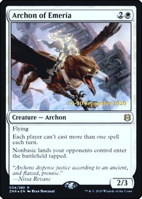 Archon of Emeria card from Prerelease Cards