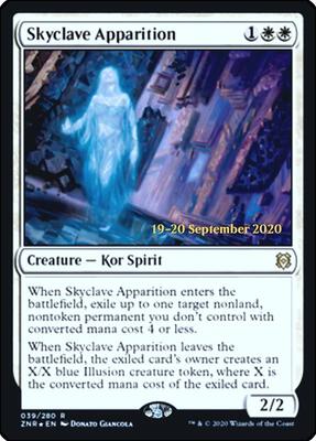 Skyclave Apparition card from Prerelease Cards