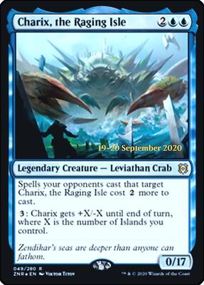 Charix, the Raging Isle card from Prerelease Cards