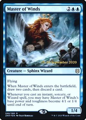 Master of Winds card from Prerelease Cards