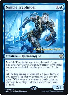 Nimble Trapfinder card from Prerelease Cards