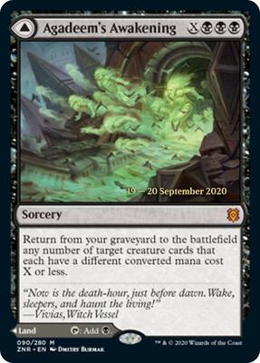 Agadeem's Awakening card from Prerelease Cards